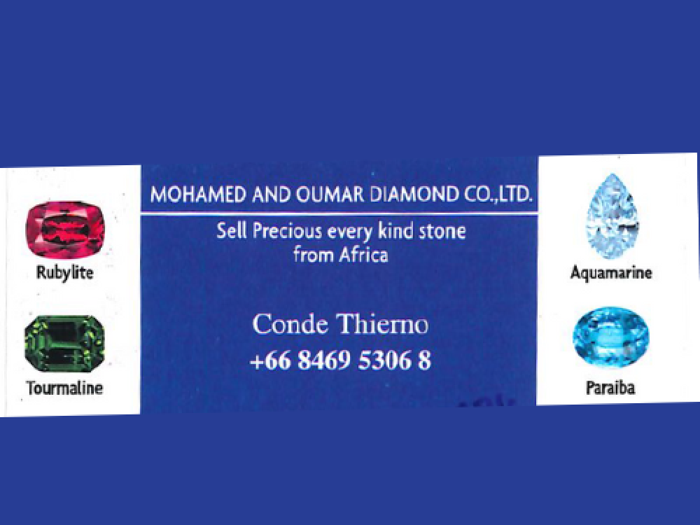 MOHAMED AND OUMAR DIAMOND CO.,LTD.