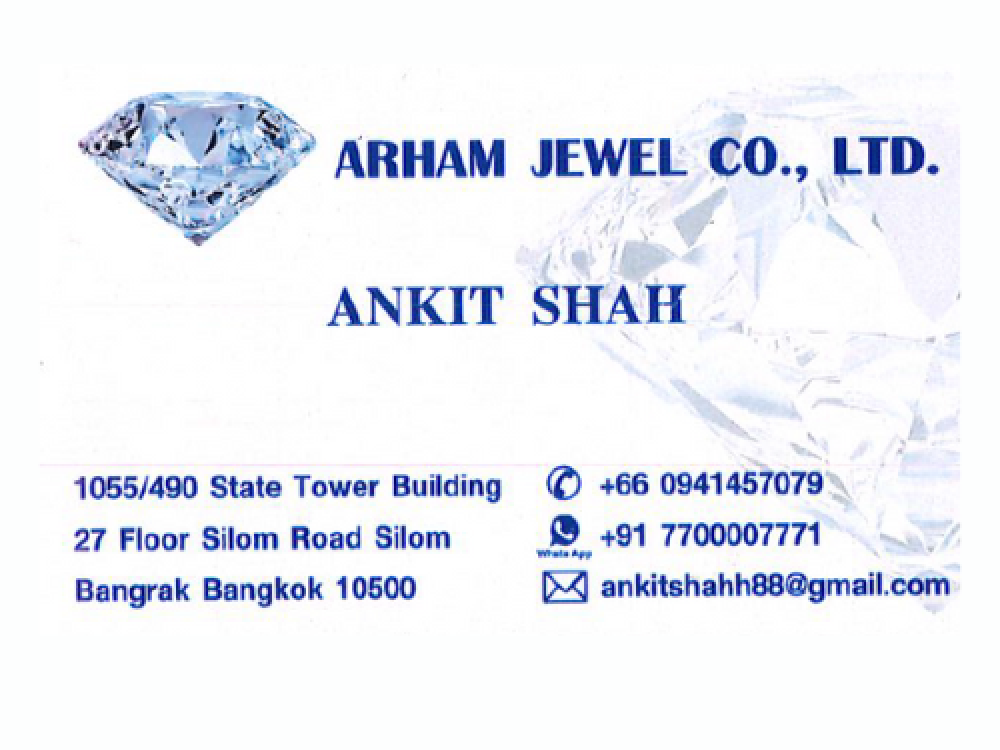 ARHAM JEWEL CO., LTD.