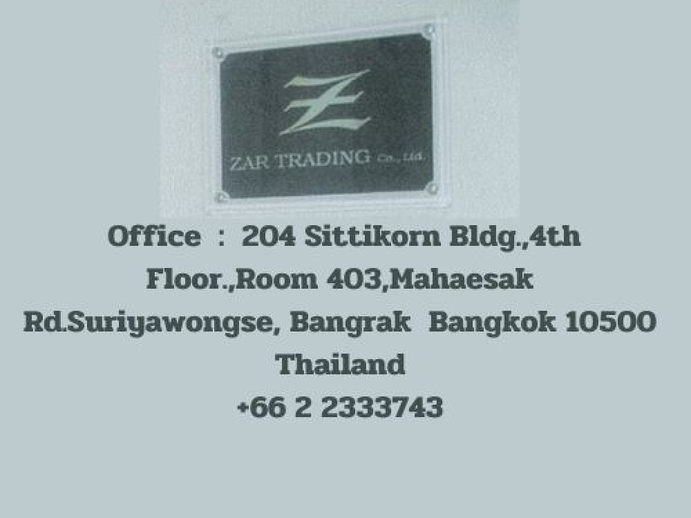 Zar Trading Co.,Ltd.