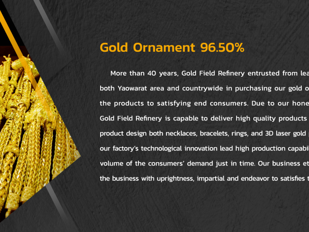 Gold Field Refinery Co.,Ltd.